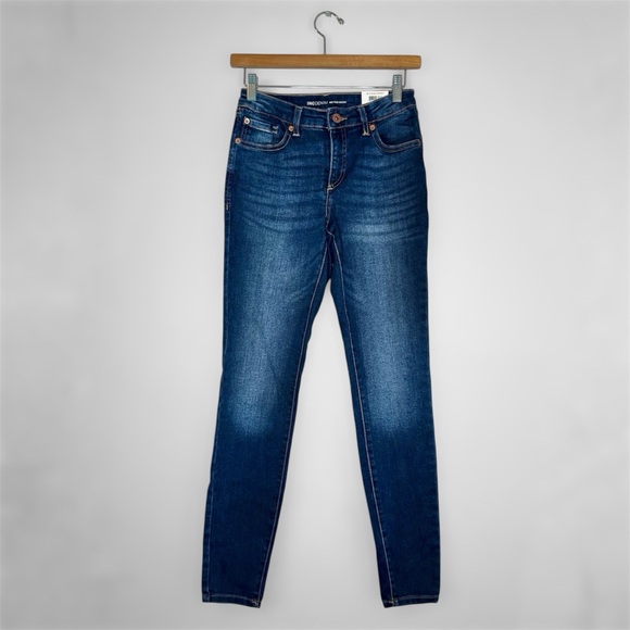 New INC International Concepts Women Core Denim Mid Rise Skinny Jeans - Picture 1 of 13
